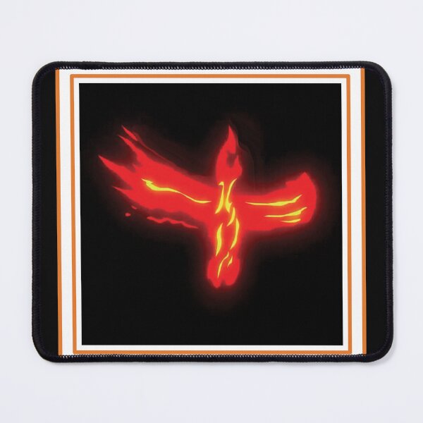 Item preview, Bird-of-Flames-Rising-from-the-Fire-Abstract designed and sold by Joolsd.
