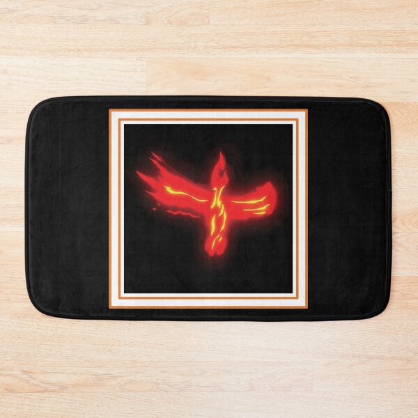 Item preview, Bird-of-Flames-Rising-from-the-Fire-Abstract designed and sold by Joolsd.