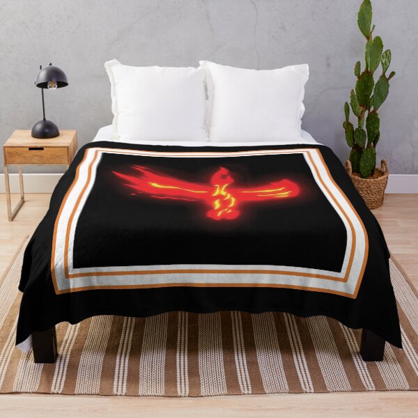 Item preview, Bird-of-Flames-Rising-from-the-Fire-Abstract designed and sold by Joolsd.