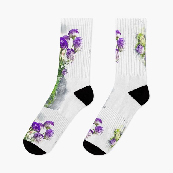 Item preview, soft violet watercolor flower  designed and sold by Malintha Peiris.