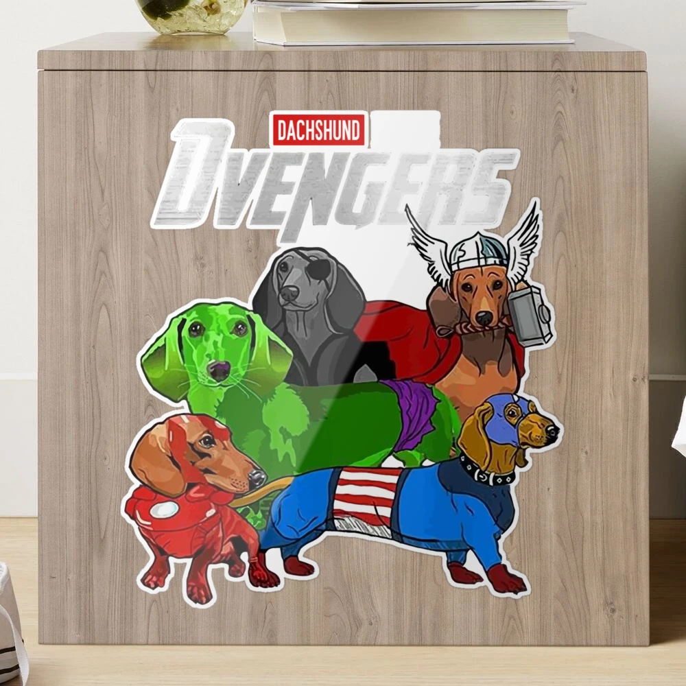 Dachshund avengers clearance shirt