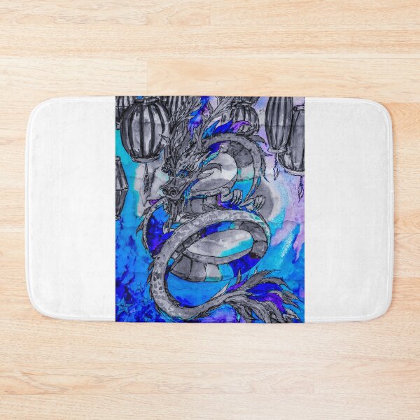 Item preview, Dragon, edited watercolour drawing by Marina Daniluka designed and sold by MariDaniArt.
