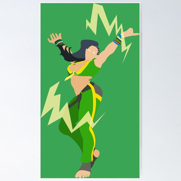 Street Fighter V Fighting Game Characters Gamer Art Wall Poster