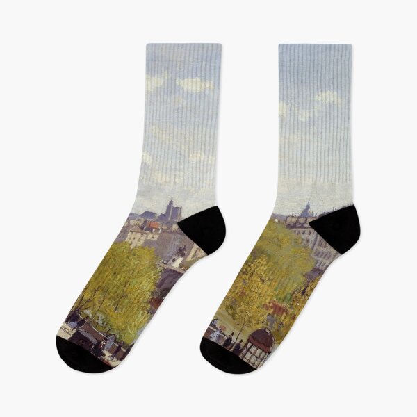 Aperçu de l'œuvre Quai du Louvre de Claude Monet créée et vendue par ArtHistoryLover.
