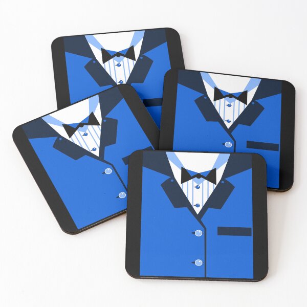 Item preview, Funny Tuxedo -  Dinner Jacket - Blue - Black Bowtie - Meat Cleaver Lapel Graphic  designed and sold by JamesrDattilo.