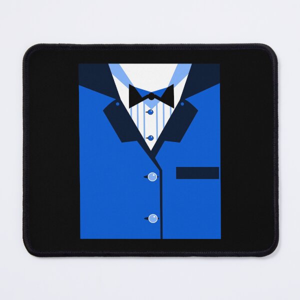 Item preview, Funny Tuxedo -  Dinner Jacket - Blue - Black Bowtie - Meat Cleaver Lapel Graphic  designed and sold by JamesrDattilo.