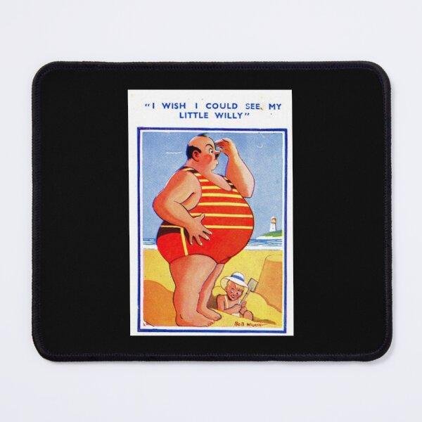 Item preview, FUNNY VINTAGE POSTCARD DESIGN BRITISH SEASIDE   designed and sold by JamesrDattilo.