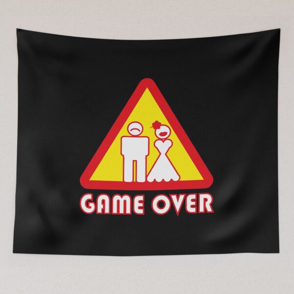 Item preview, Game Over Funny Stag Hen Wedding Party Gift    designed and sold by JamesrDattilo.