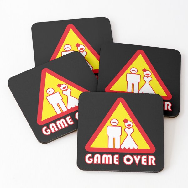 Item preview, Game Over Funny Stag Hen Wedding Party Gift    designed and sold by JamesrDattilo.