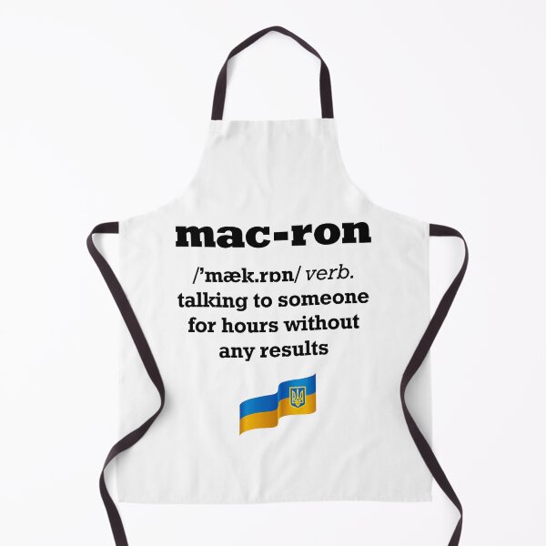 Item preview, To Macron Verb Explanation Funny Ukraine dictionary designed and sold by lxmag.