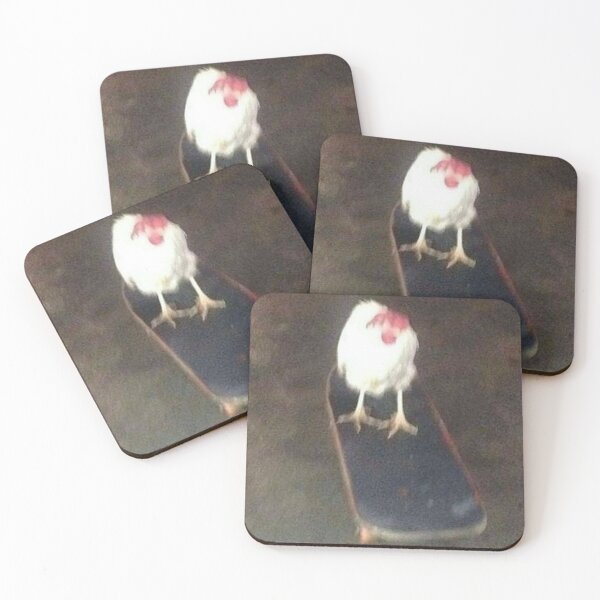 Item preview, Skateboarding Chicken designed and sold by emoartwork.