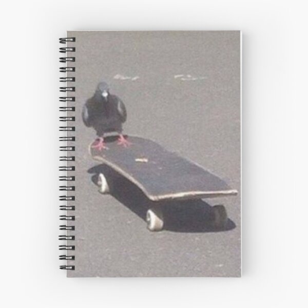 Item preview, Skateboarding Pigeon designed and sold by emoartwork.
