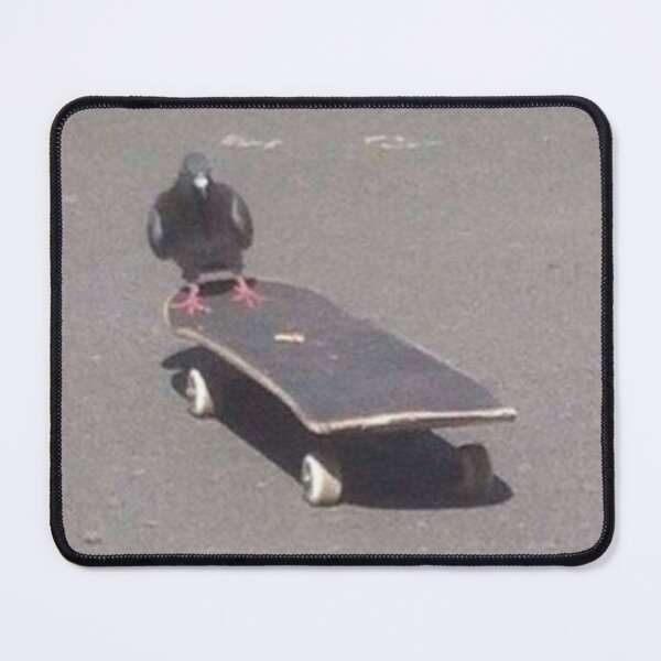 Item preview, Skateboarding Pigeon designed and sold by emoartwork.
