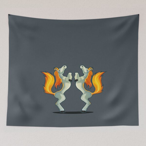 Item preview, Fire Horse designed and sold by nadine-colin.