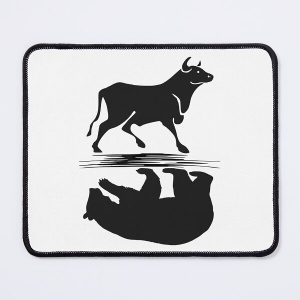 Item preview, Stock Market, Bull Bear Investing Trading Money Cash designed and sold by ABritTheSun.