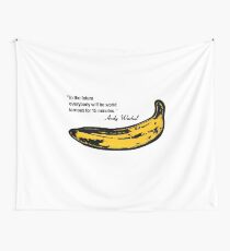 banana andy warhol Wall Tapestry