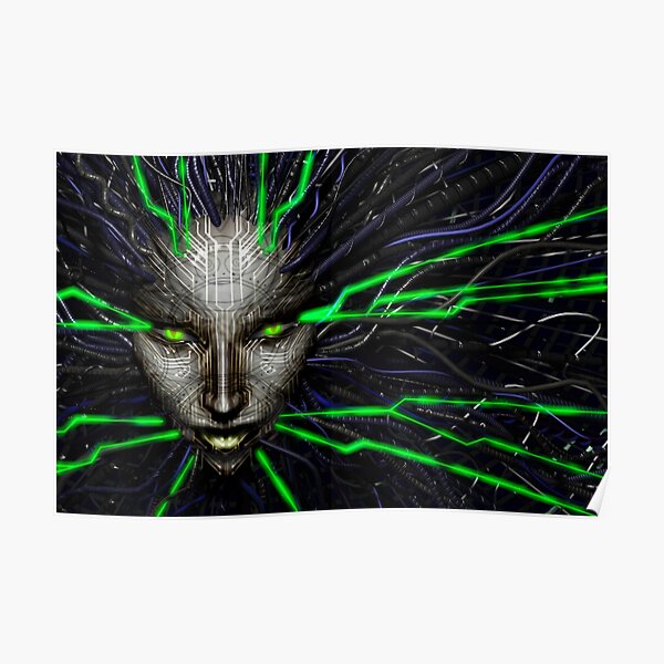 SHODAN - System Shock 2 Poster