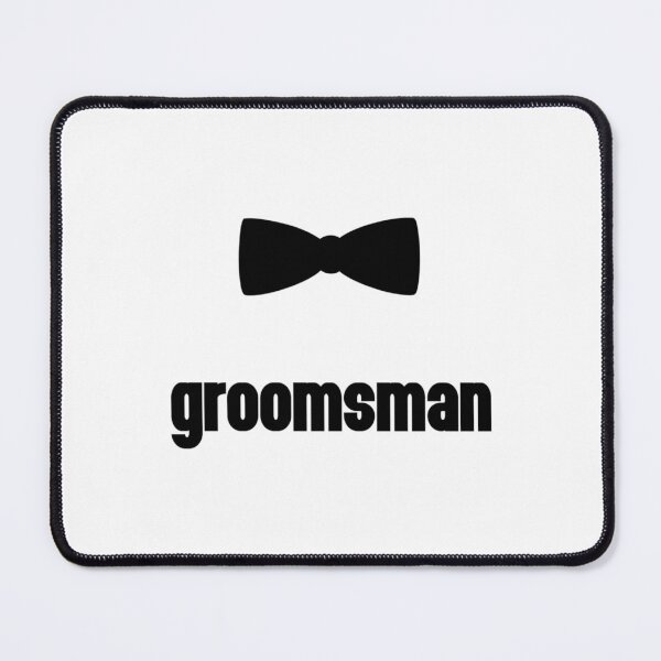 Item preview, Groomsman Bow Tie Wedding Quote designed and sold by JamesrDattilo.