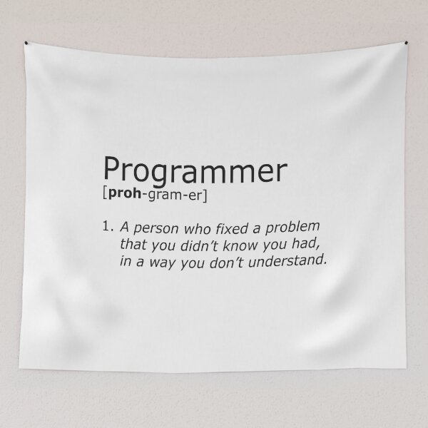 Item preview, Programmer Definition Funny Coder designed and sold by JuxNdx.