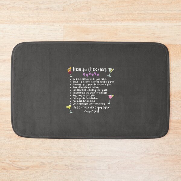 Item preview, Hen do checklist!    designed and sold by JamesrDattilo.