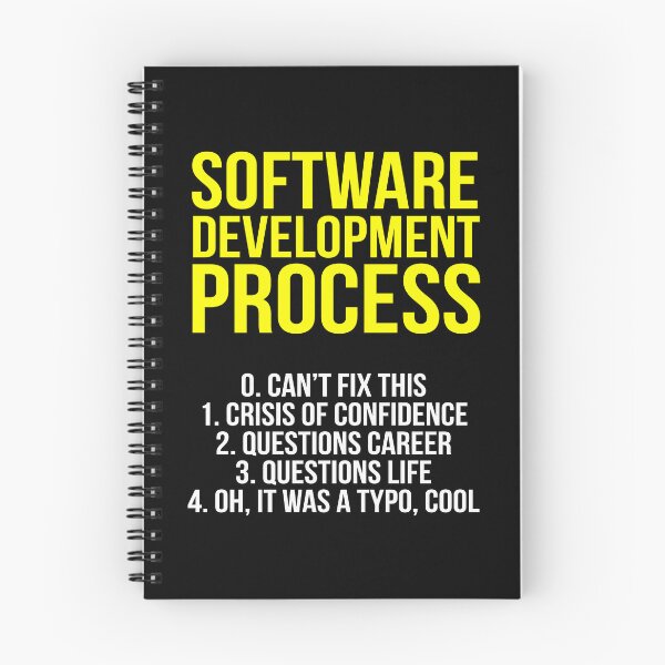Item preview, Sofware Development Process Funny Technology designed and sold by JuxNdx.
