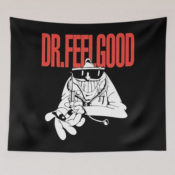 Item preview, Funny Gift For Animal Dr Feelgood Dark Grey Vintage Photograp designed and sold by RoweCharlie.