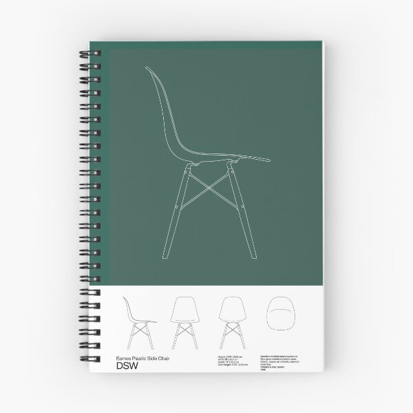 Item preview, Eames DSW Chair Poster Mid Century Design - Minimal Design - Charles and Ray Eames designed and sold by Sub88 Studio.