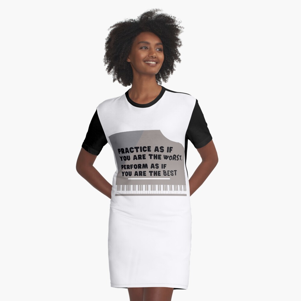 Item preview, Graphic T-Shirt Dress designed and sold by dechantsbirn.