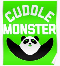 Póster Cuddle Monster