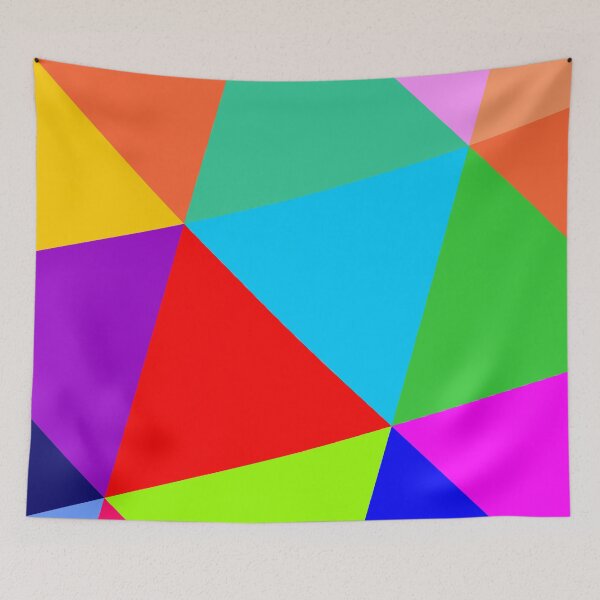 Item preview, Colorful triangles designed and sold by elfina.