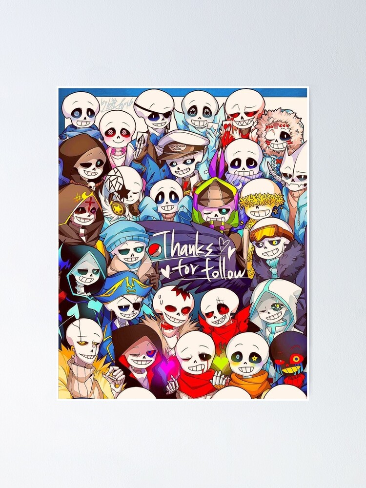 Undertale Sans Posters for Sale