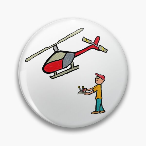 Item preview, RC Model Helicopter Flying designed and sold by Mark-Ewbie.