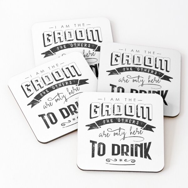 Item preview, I am the groom the others are only here to drink Bacherlor Stag Do party V-Neck      designed and sold by JamesrDattilo.