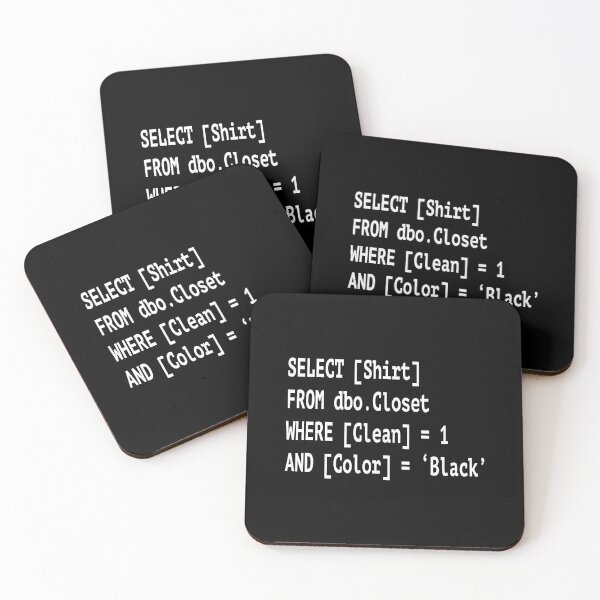 Item preview, SQL Coder Funny Programmer designed and sold by JuxNdx.
