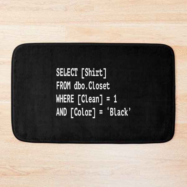 Item preview, SQL Coder Funny Programmer designed and sold by JuxNdx.