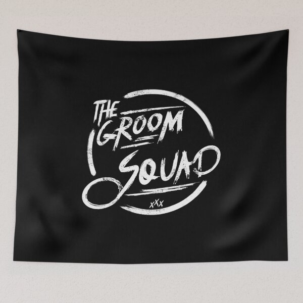 Item preview, The groom squad I Funny Bacherlor Stag Do party design V-Neck  designed and sold by JamesrDattilo.