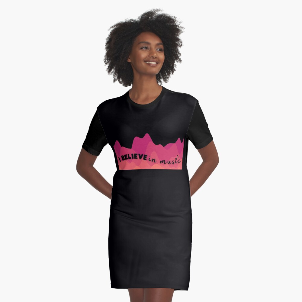 Item preview, Graphic T-Shirt Dress designed and sold by dechantsbirn.