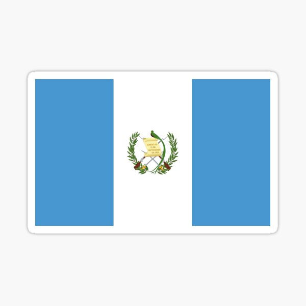 Flag of Guatemala Sticker