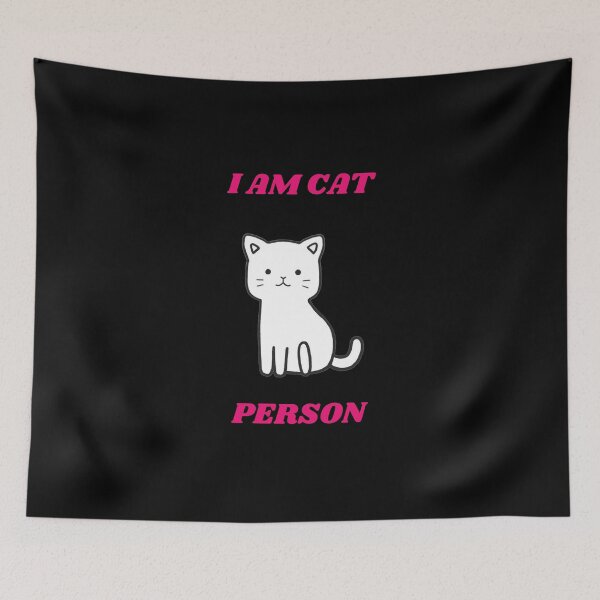 Item preview, I am cat person designed and sold by PufnicaDesign.