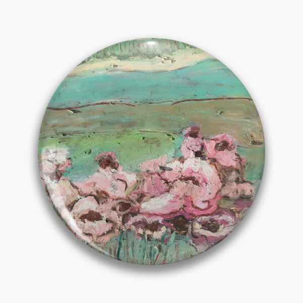 Item preview, Landscape with flowers designed and sold by PRosbergArt.
