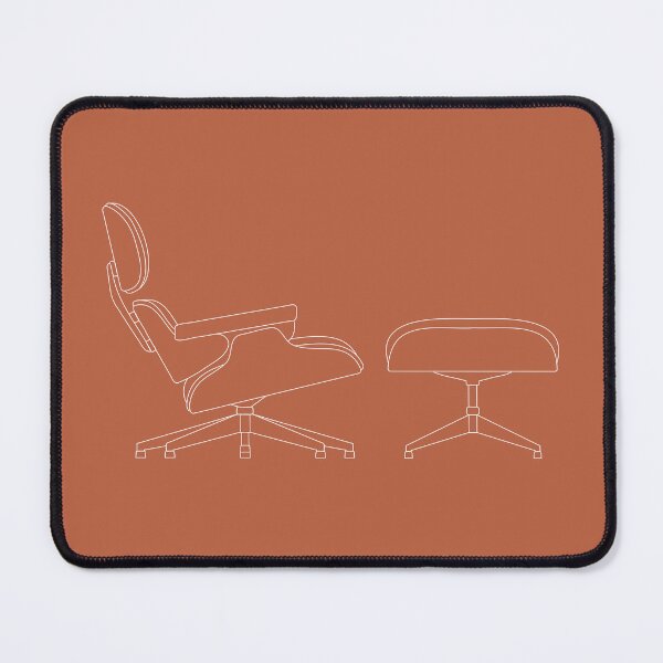 Item preview, Eames Lounge Chair Poster Mid Century Design - Minimal Design - Charles an Ray Eames designed and sold by Sub88 Studio.