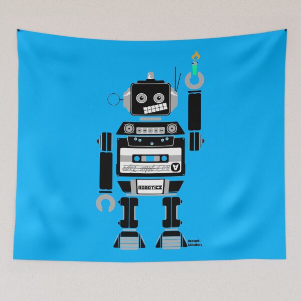 Item preview, 80's Mix Tape Robot - Pascal designed and sold by Kenneth Shinabery.