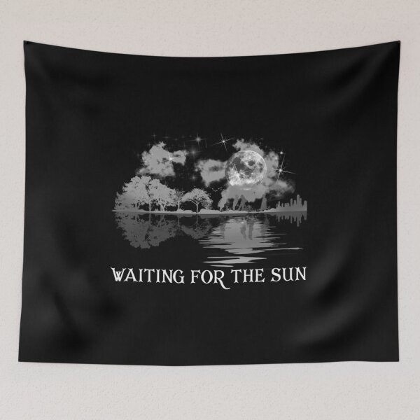 Item preview, Rock Legend The Doors Band Waiting For The Sun Art designed and sold by MckennaSipes.