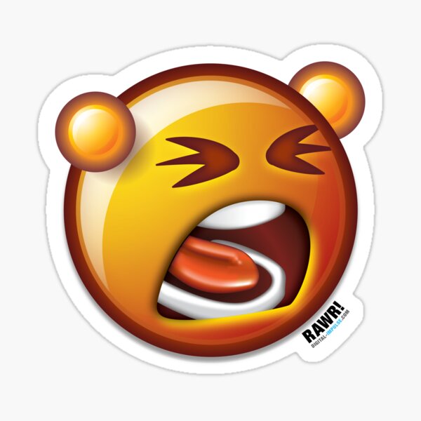 RAWR - DigiCon Sticker