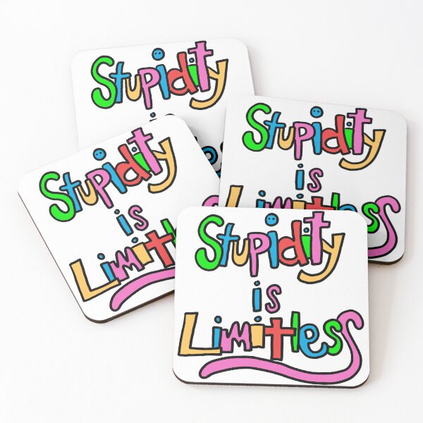 Item preview, Stupidity is Limitless designed and sold by pandet.
