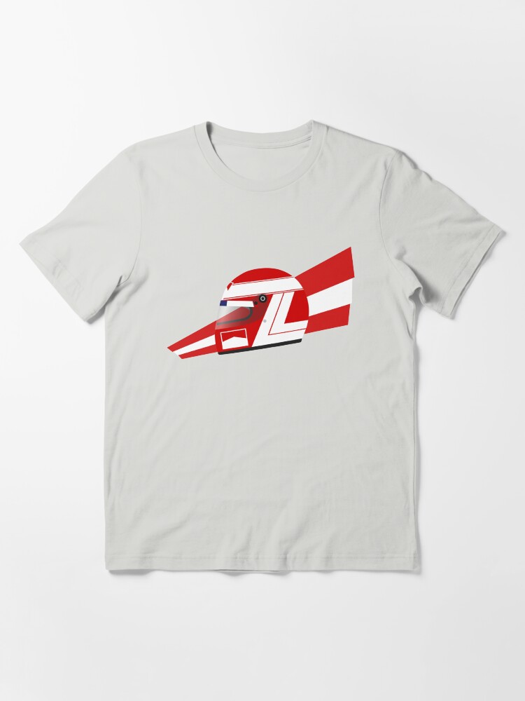 Alternate view of 80s Austrian Racing Driver Helmet Essential T-Shirt