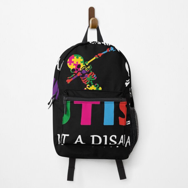 Item preview, Autism It's Not A Disability It's A Different Ability Funny Dabbing Skeleton Gifts designed and sold by HaaChris-Artis.