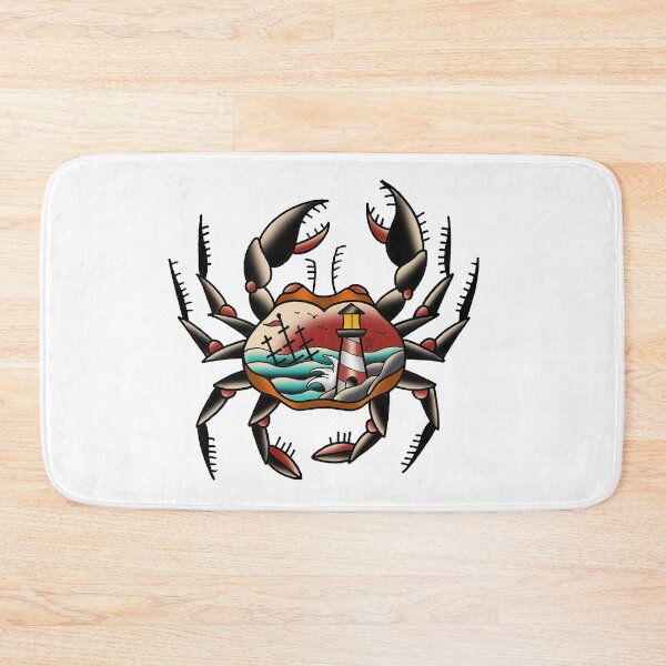 Item preview, Fkj tattoo flash crab designed and sold by franckfkj.