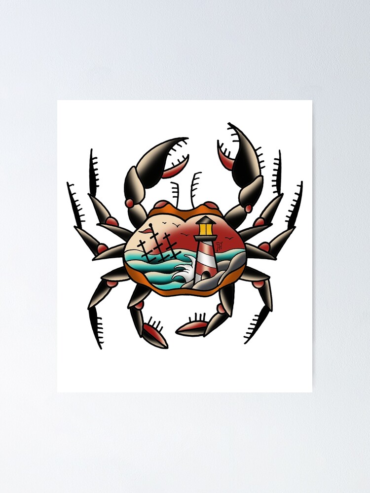 Crab Tattoo for Parlour at Rs 499/inch in Bengaluru | ID: 21990187297