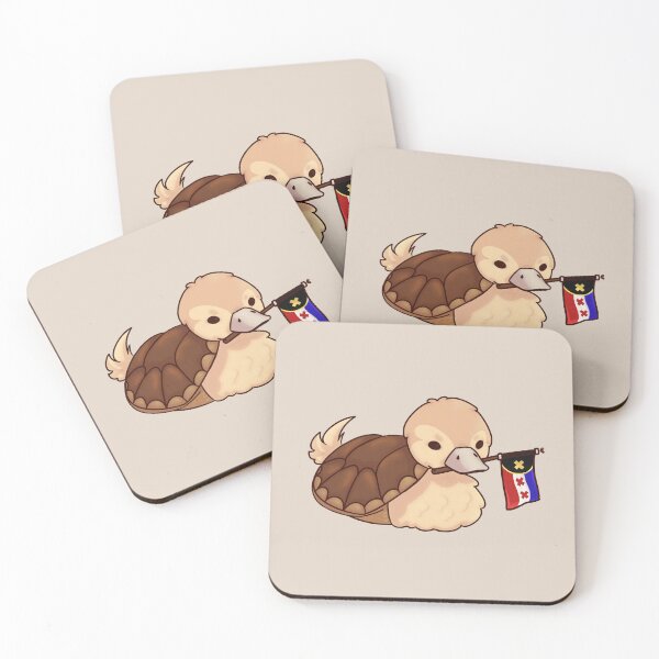 Item preview, ATLA Turtle Duck with L'Manburg Flag designed and sold by Zolzo.